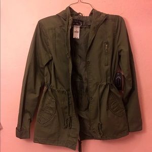 NWT olive green jacket
